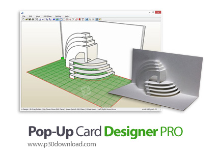 دانلود Pop-Up Card Designer Pro v4.0.0 - نرم افزار ساخت کارت های پاپ آپ سه بعدی