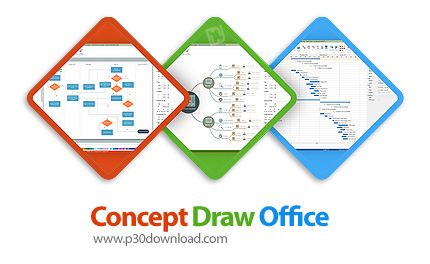 دانلود ConceptDraw Office v10.0.0.0 x64 - کانسپت دراو آفیس، مجموعه نرم افزاری مصور سازی ایده ها و مد