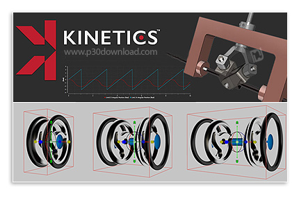 دانلود Kinetics v2.1 R10129 x64 - نرم افزار شبیه سازی حرکت در مدل های سه بعدی و CAD