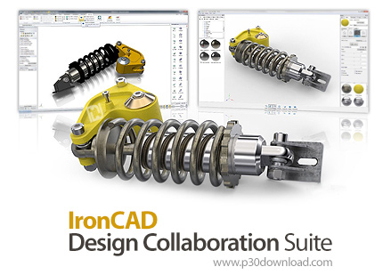 دانلود IronCAD Design Collaboration Suite 2019 PU1 SP1 x64 - نرم افزار طراحی مدل های دو بعدی و سه بع