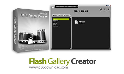 دانلود ThunderSoft Flash Gallery Creator v2.7.0 - نرم افزار ساخت گالری عکس فلش