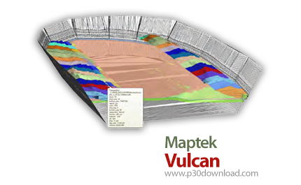 دانلود Maptek Vulcan v9.0.2 x64 - نرم‌افزار مدل‌سازی معادن به صورت سه‌بعدی
