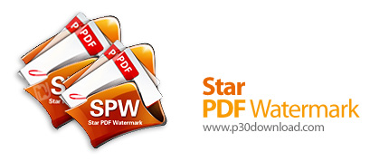 دانلود Star PDF Watermark Ultimate v2.0.2 - نرم افزار اضافه کردن واترمارک متنی یا تصویری به صفحات پی