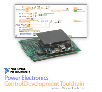 دانلود NI Power Electronics Control Development Toolchain 2016 - مجموعه نرم افزاری طراحی و توسعه سیس