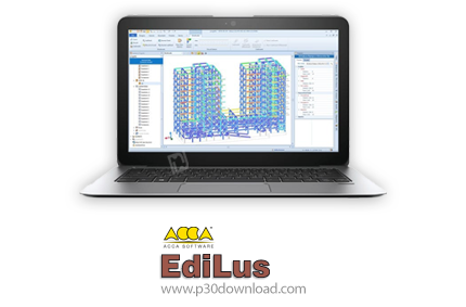 دانلود ACCA EdiLus v30.00sf - نرم‎افزار تجزیه و تحلیل BIM و طراحی ساختاری
