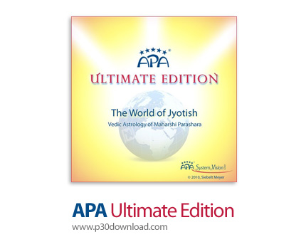 دانلود APA Ultimate Edition v5.6.41 - نرم افزار طالع بینی ودیک