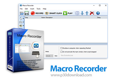 دانلود Macro Recorder v5.0.3.6 - نرم افزار ضبط عملیات تکراری و اجرا خودکار آن ها