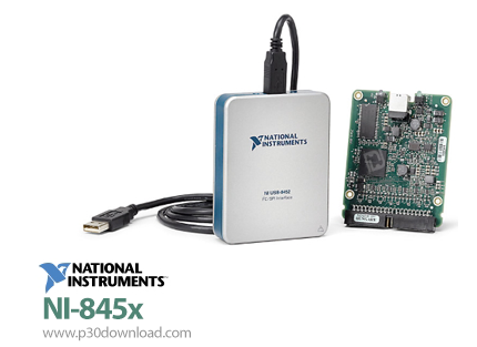 دانلود NI-845x v19.0.0 - نرم افزار استفاده از رابط‌های I2C و SPI شرکت National Instruments