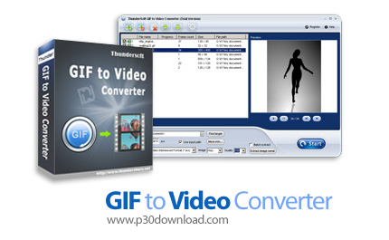 دانلود ThunderSoft GIF to Video Converter v4.5.1 - نرم افزار تبدیل تصاویر متحرک گیف به فایل های ویدئ