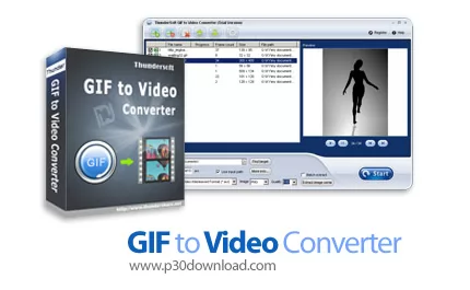 دانلود ThunderSoft GIF to Video Converter v5.4.0 - نرم افزار تبدیل تصاویر متحرک گیف به فایل های ویدئ