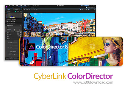 دانلود CyberLink ColorDirector Ultra v8.0.2103.0 x64 - نرم افزار تصحیح و بهبود رنگ ها در فیلم