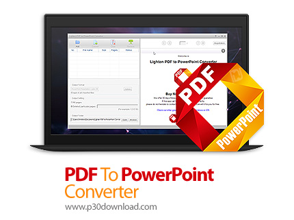 دانلود Lighten PDF To PowerPoint Converter v6.0.0 - نرم افزار تبدیل فایل های پی دی اف به پاورپوینت
