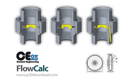دانلود Control Engineering FlowCalc v5.34 - نرم‌افزار اندازه‌گیری صفحه روزنه (Orifice Plate)