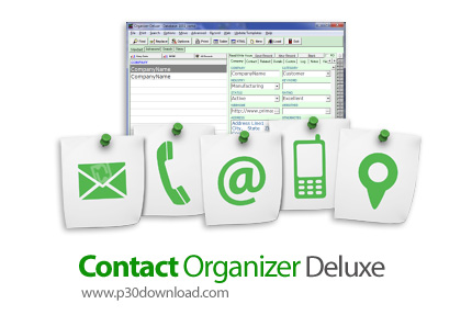 دانلود Contact Organizer Deluxe v4.1 - نرم افزار مدیریت و سازماندهی اطلاعات مخاطبین