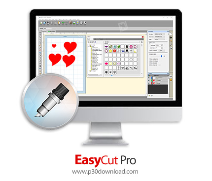 دانلود EasyCut Pro v5.113/111 x64/x86 - نرم افزار طراحی علائم، لوگو و برچسب