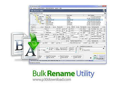 دانلود Bulk Rename Utility v3.4.4 - نرم افزار تغییر نام گروهی فایل ها و فولدر ها