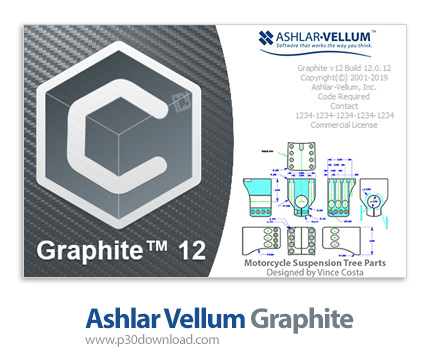دانلود Ashlar Vellum Graphite v12 SP0 Build 12.0.12 - نرم افزار طراحی و مدلسازی دو بعدی و سه بعدی