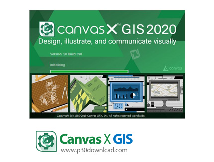 دانلود ACD Systems Canvas X GIS 2020 v20.0 Build 390 x64 - نرم افزار تصویر سازی تکنیکی