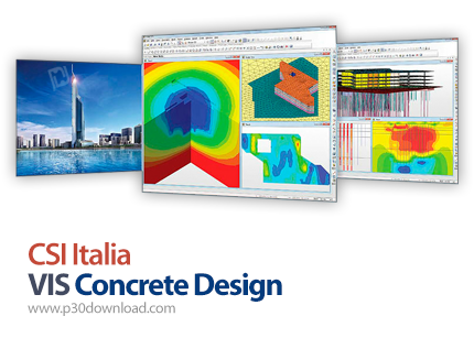 دانلود CSI Italia VIS Concrete Design v12.1.0 - نرم‌افزار طراحی بتن برای مهندسین سازه