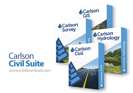 دانلود Carlson Civil Suite 2020 Build 190930 x64 - مجموعه نرم افزارهای راه‌سازی و طراحی جاده