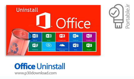 دانلود Office Uninstall v1.8.2 Portable - نرم افزار حذف کامل مجموعه آفیس از روی سیستم پرتابل (بدون ن