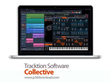 دانلود Tracktion Software Collective v1.3.3 + Factory Content v6.0 - وی اس تی سینتی سایزر