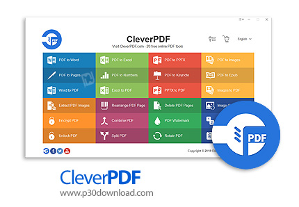 دانلود CleverPDF v3.0.0 - نرم افزار کار کردن با اسناد پی دی اف