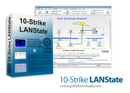 دانلود10-Strike LANState Pro v9.82 - نرم افزار مانیتورینگ و ترسیم نقشه شبکه