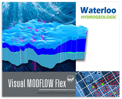 دانلود Waterloo Hydrogeologic Visual MODFLOW Flex v6.1 x64 - نرم افزار شبیه‌سازی جریان آب‌های زیرزمی
