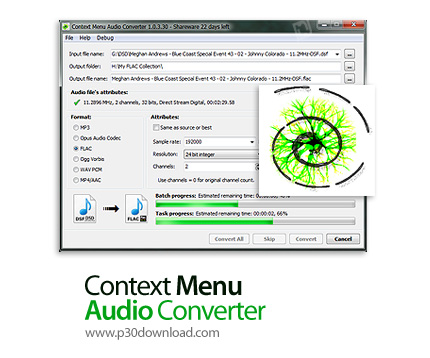دانلود 3delite Context Menu Audio Converter v1.0.95.150 - نرم افزار تبدیل فرمت سریع و مستقیم فایل ها