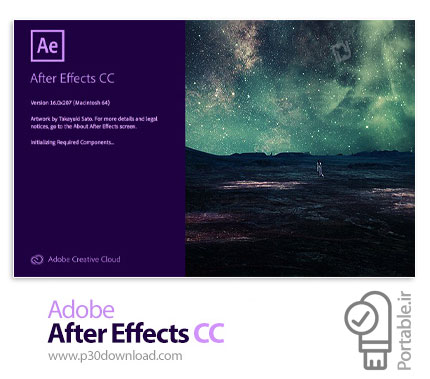 دانلود Adobe After Effects CC 2019 v16.1.0 x64 Portable - نرم افزار افتر افکت سی سی 2019 پرتابل (بدو