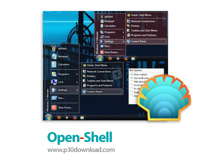 دانلود Open-Shell Menu (Classic-Start) v4.4.192 - نرم افزار تنظیم سبک کلاسیک و سفارشی برای محیط ویند