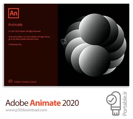 دانلود Adobe Animate 2020 v20.0.0.17400 x64 Portable - انیمیت ۲۰۲۰، نرم افزار طراحی گرافیک و انیمیشن