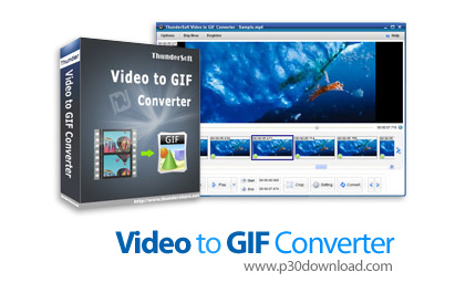 دانلود ThunderSoft Video to GIF Converter v5.3.0 - نرم افزار ساخت گیف از فایل های ویدئویی