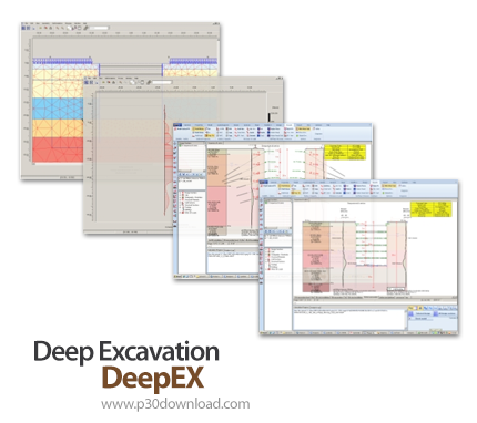 دانلود Deep Excavation DeepEX 2022 v22.02 - نرم‌افزار طراحی حفاری‌های عمیق