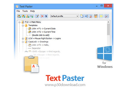 دانلود ATNSOFT Text Paster v1.12 Build 230 - نرم افزار وارد کردن خودکار متن