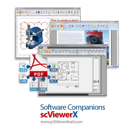 دانلود scViewerX v8.1 x64 + v6.70 x86/x64 - نرم افزار کنترل های اکتیوایکس برای مشاهده، پرینت و تبدیل