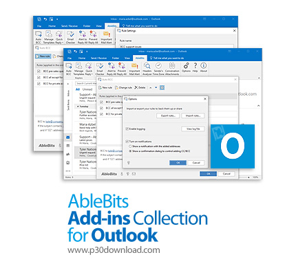 دانلود AbleBits Add-ins Collection for Outlook v2023.1.679.1221 + v2021.1.619.2158 - مجموعه ابزار ها