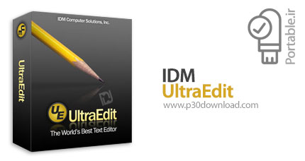 دانلود IDM UltraEdit v28.20.0.12 Portable - نرم افزار ویرایشگر متن و نوشتن انواع فایل های متنی و برن