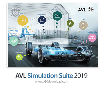 دانلود AVL Simulation Suite 2019 R2 x64 - مجموعه نرم افزارهای شبیه سازی و تست سیستم های انتقال نیرو 