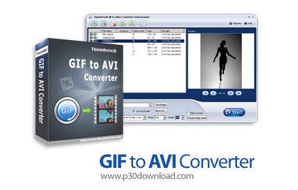 دانلود ThunderSoft GIF to AVI Converter v3.8.0.0 - نرم افزار تبدیل فایل های گیف به فرمت ای وی آی
