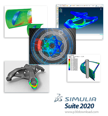 دانلود DS SIMULIA Suite 2020 HF6 x64 - جامع‌ترین مجموعه مهندسی مدل‌سازی و شبیه‌سازی به روش المان محد