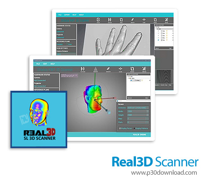 دانلود Real3D Scanner v3.0.303 x64 - نرم افزار اسکنر سه بعدی