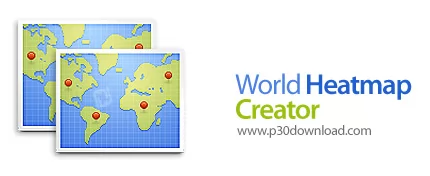 دانلود VovSoft World Heatmap Creator v2.0.0 - نرم افزار ساخت هیت مپ از نقشه جغرافیای جهان