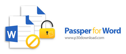 دانلود Passper for Word v3.7.1.2 - نرم افزار باز کردن قفل و دسترسی به محتوای اسناد ورد رمزگذاری شده