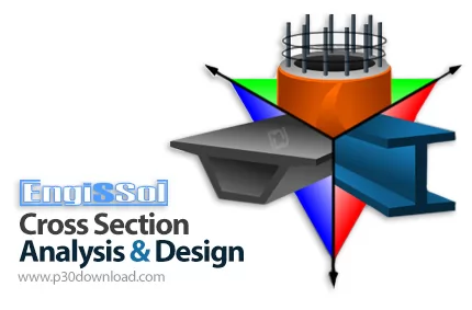 دانلود Engissol Cross Section Analysis & Design v5.7.0 - نرم افزار طراحی و آنالیز سطح مقطع سازه ها