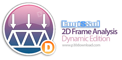 دانلود Engissol 2D Frame Analysis Dynamic Edition v7.3.0 - نرم افزار تجزیه و تحلیل چارچوب، خرپا و تی
