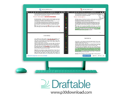 دانلود Draftable Desktop v2.4.1900 - نرم افزار مقایسه محتویات اسناد PDF، Word، Excel و PowerPoint