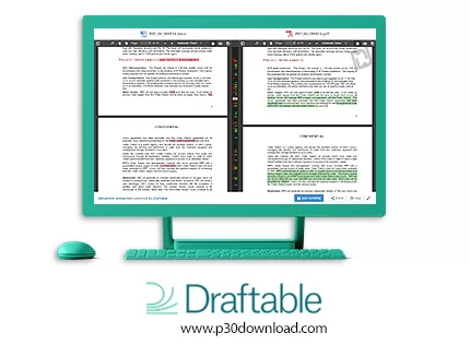 دانلود Draftable Desktop v2.4.2500 - نرم افزار مقایسه محتویات اسناد PDF، Word، Excel و PowerPoint