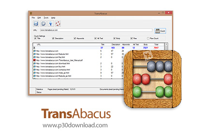 دانلود TransAbacus v2.0.2.30 - نرم افزار شمارش تعداد کلمات یک صفحه از سایت